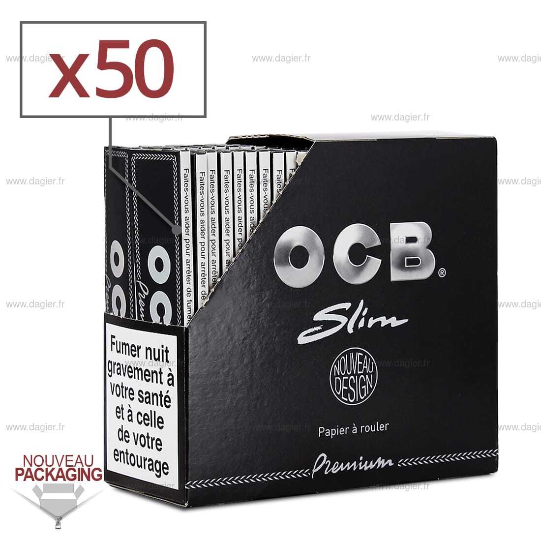OCB SLIM X 50 CARNET