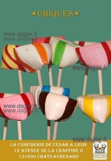 Chiques Assortiment 50 pieces 