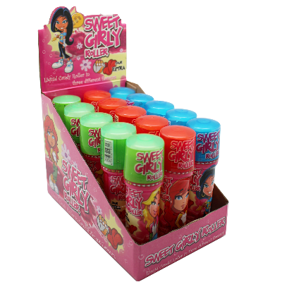 Maxi Candy Roller Girly x 15uns
