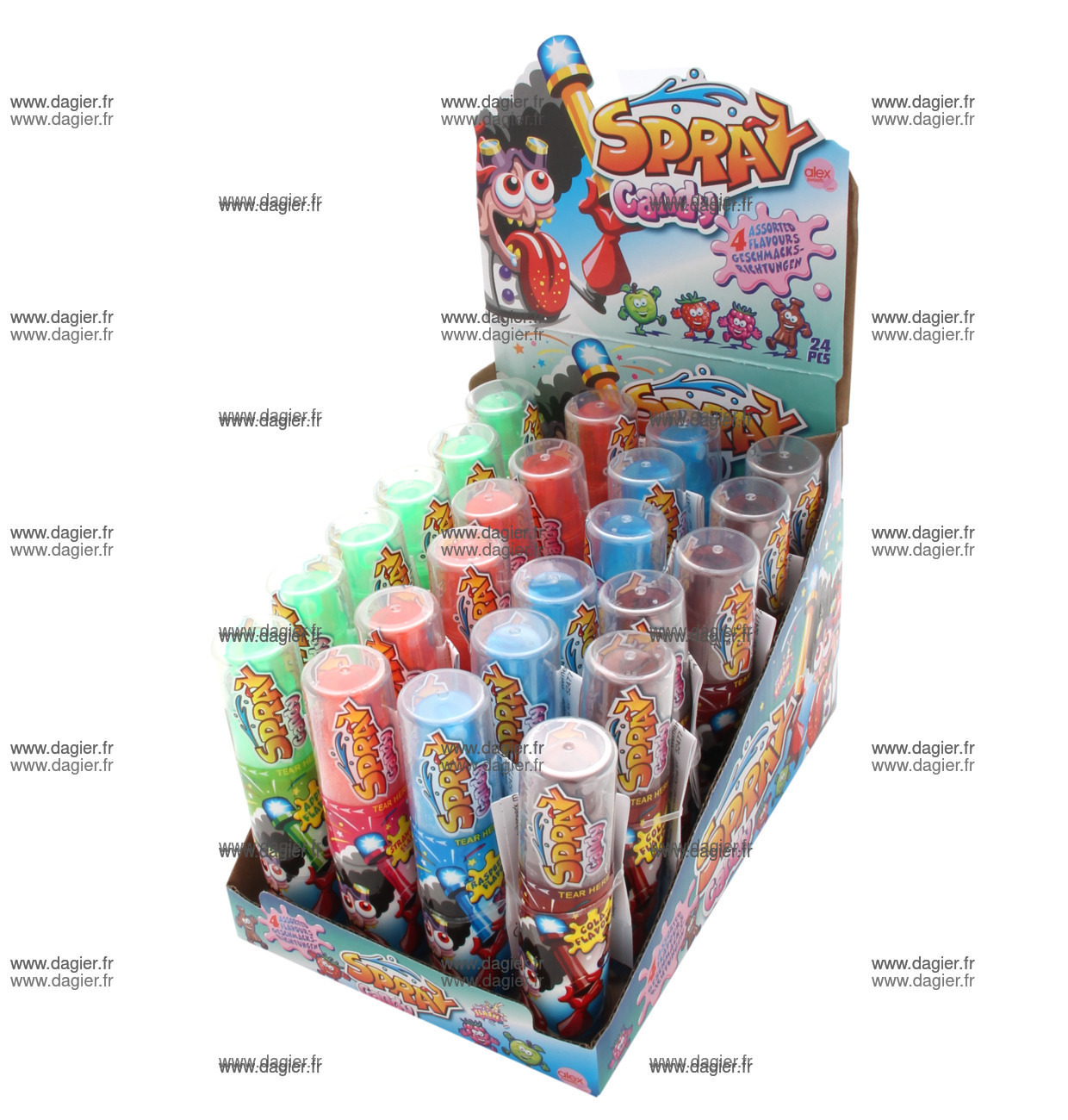 Classic Candy Spraynimal x24 uns