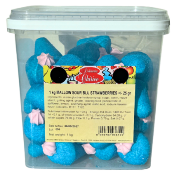 FRAISE BLEUE MALLOW STRAWBERRY CHIRICO 20-25GR x 1KG