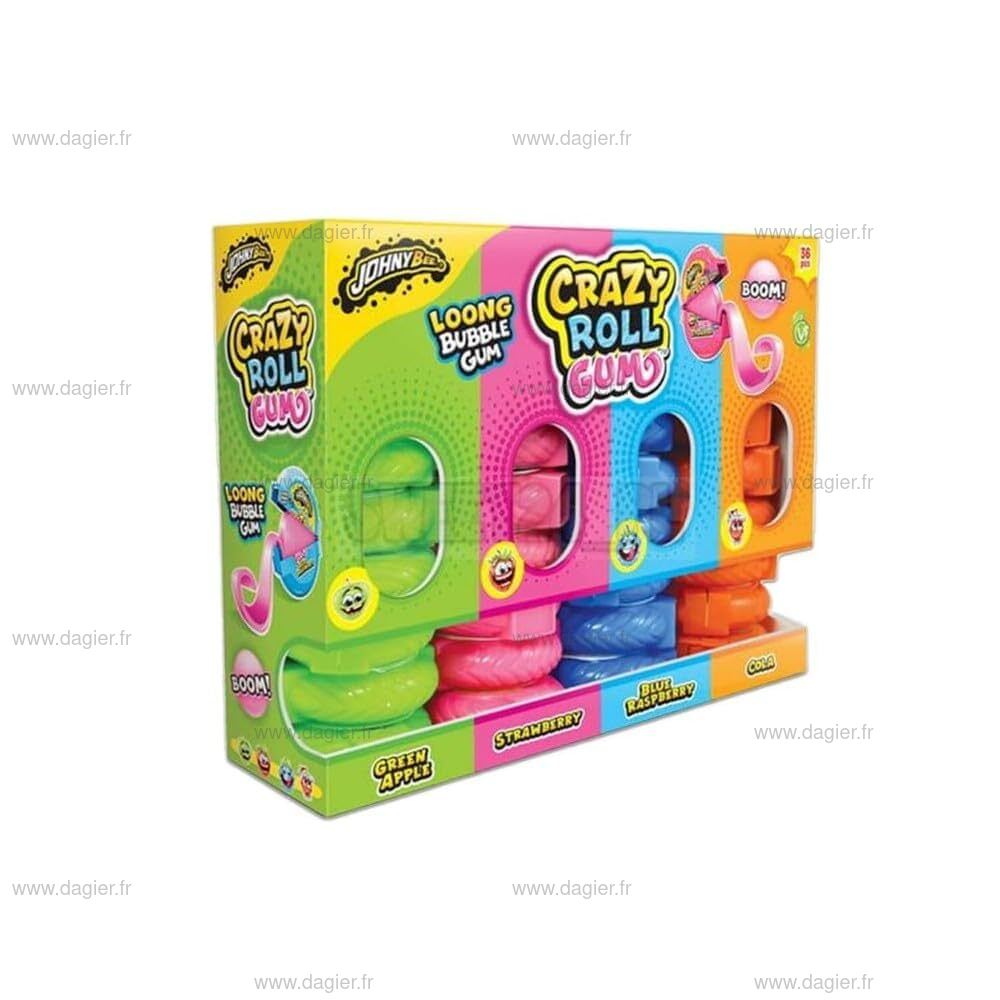 Crazy Roll Gum Stand 15gr JB  x 36 uns
