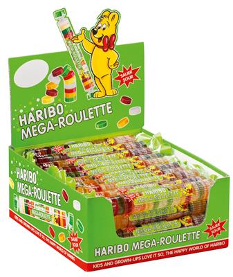 HARIBO  - Mega roulette fruit x40