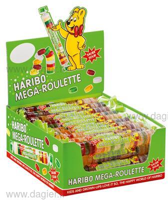 HARIBO  - Mega roulette fruit x40