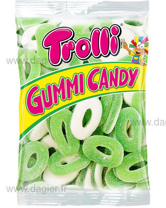 TROLLI - Anneaux Pomme 1kg