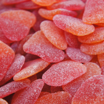 FINI Vrac-- Coeur de Pche sucre 1kg