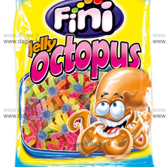 FINI - Poulpe acide 90 gr x12 uns