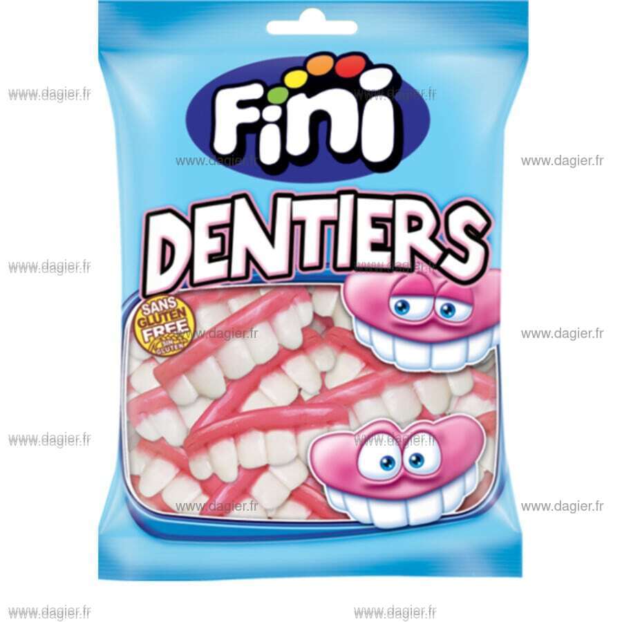 FINI - Dentiers 90 gr x12 uns HLLWN