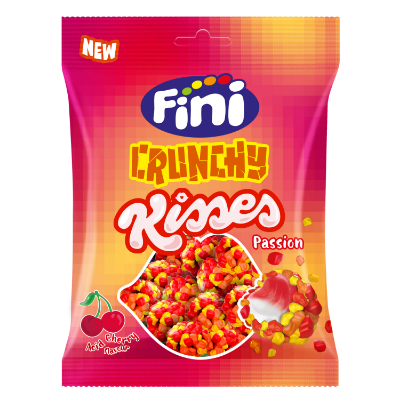 FINI - Crunchy Kisses Passion 75gr x 12 uns