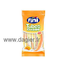 FINI - Tubes Creamy Fraise Banane 80gr x12