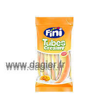 FINI - Tubes Creamy Fraise Banane 80gr x12