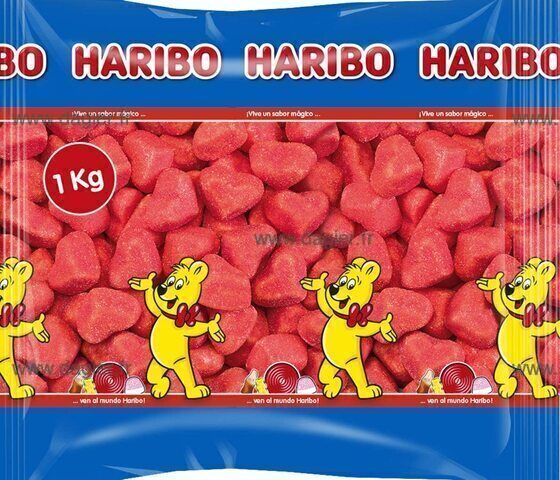 HARIBO - Corazon Soft Rouge 1kg