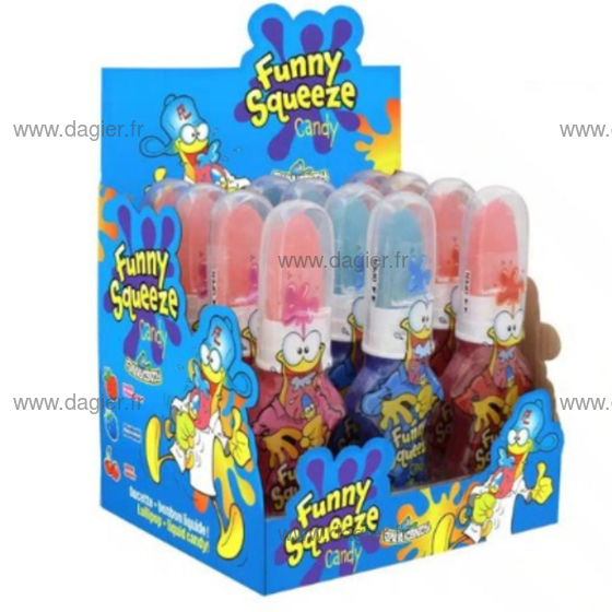 FUNNY SQUEEZE 55GR X 12 UNS