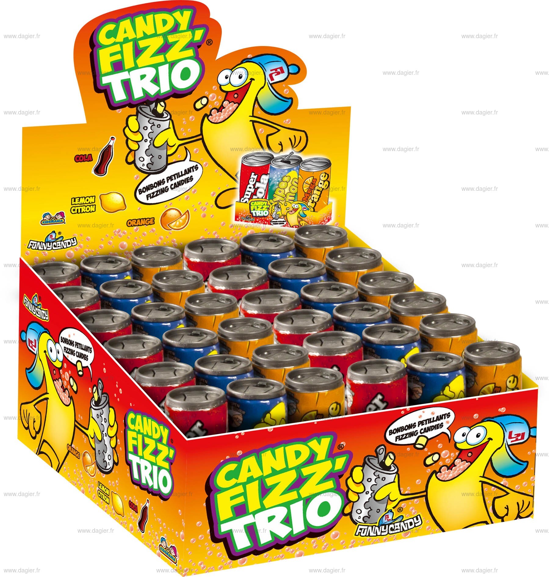 Candy Fizz Trio x 24 