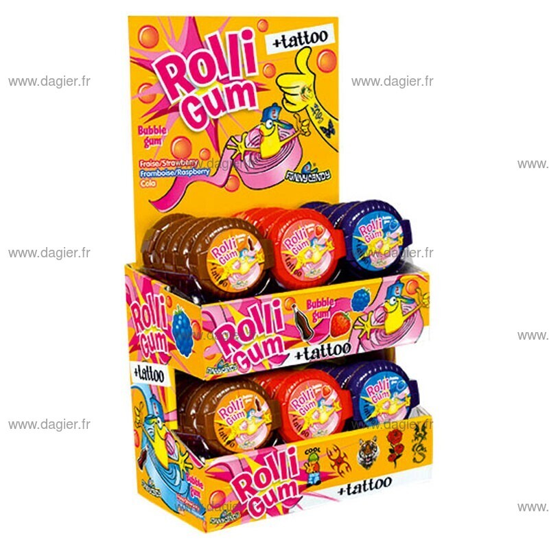 Rolli Gum + tattoo x 30