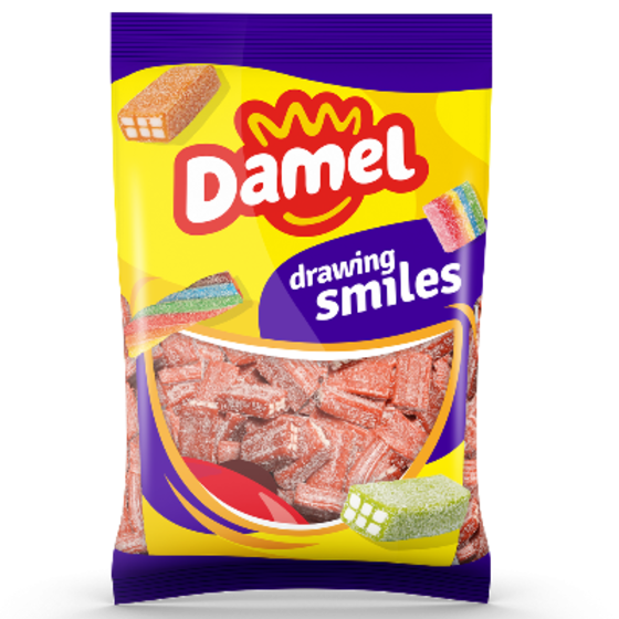 Damel - Briques Acides Fraise Halal x1kg