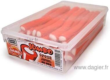 Damel - Jumbo Fraise Lisse Halal x 30pcs