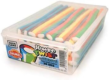Damel - Jumbo Twist Multicolore Lisse Halal x 30pcs