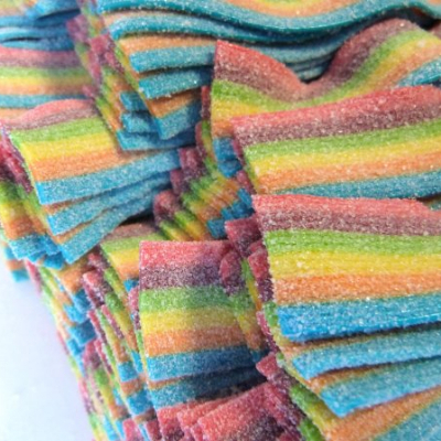 Damel - Ceinture Arc en Ciel Halal x210 pcs