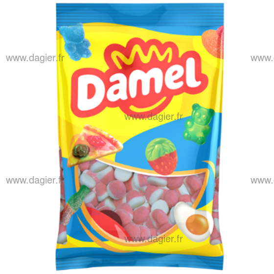 Damel - Bisous fraise Halal x1kg