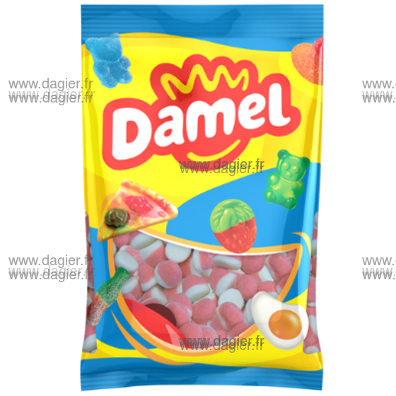 Damel Vrac- Bisous fraise Halal x1kg