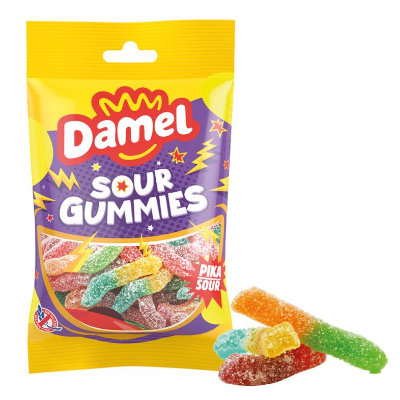 DAMEL 80GR - Vers Acide 80gr x 12 uns HLLWN