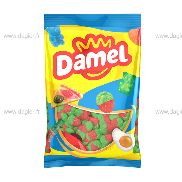 Damel - Fraise Sauvage Lisse Halal x1kg