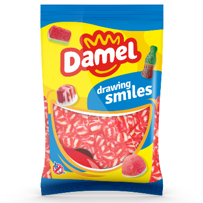 Damel Vrac -Bisous Twisty Fraise Halal x1kg