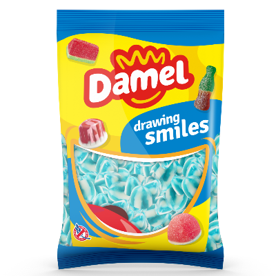 Damel Vrac - Bisous Twisty Framboise Halal x1kg