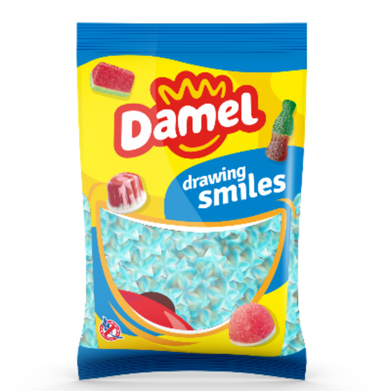 Damel - Etoile Twisty Framboise Halal x1kg