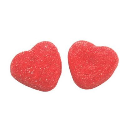 Damel Vrac - Coeur fourr acide fraise Halal x1kg