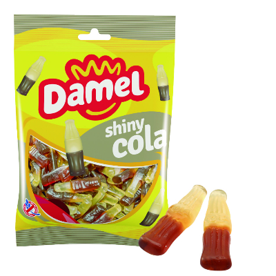 DAMEL - Bouteille Cola Lisse 80gr x 12 uns