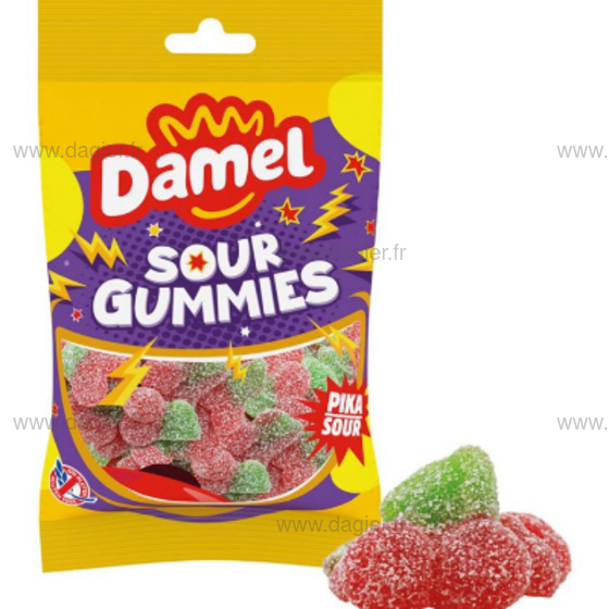 DAMEL 80GR - Cerise Acide 80gr x 12 uns