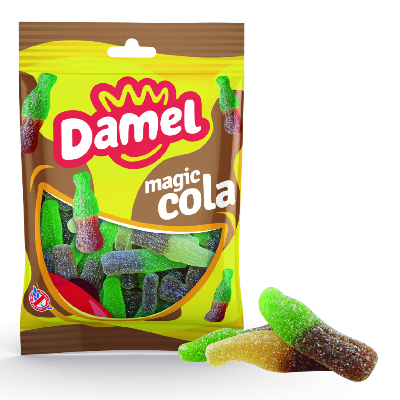 DAMEL 80GR - Bouteille Cola Acide 80gr x 12 uns