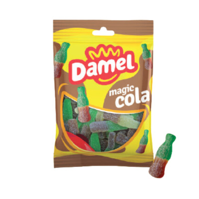 DAMEL 80GR - Bouteille Cola Acide 80gr x 12 uns