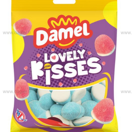 DAMEL 80GR - Bisous Bleu 80gr x 12 uns