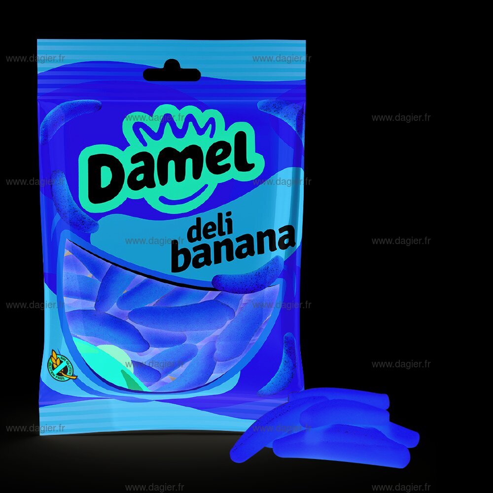 DAMEL - Banane 80gr x 12 uns