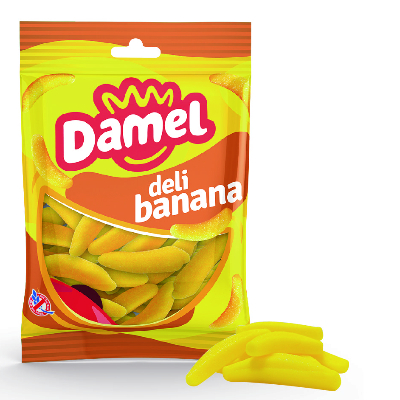 DAMEL 80GR - Banane 80gr x 12 uns