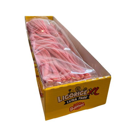 DAMEL - CABLES LUNA PARK ACIDES FRAISE 60GR x 3x30 UNS