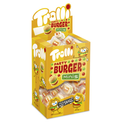 TROLLI - Mini Burger de comptoir x80 uns