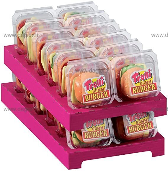 TROLLI - Maxi burger Trolli 50gr x24 uns