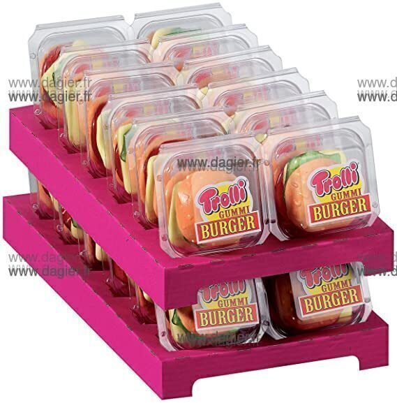 TROLLI - Maxi burger Trolli 50gr x24 uns