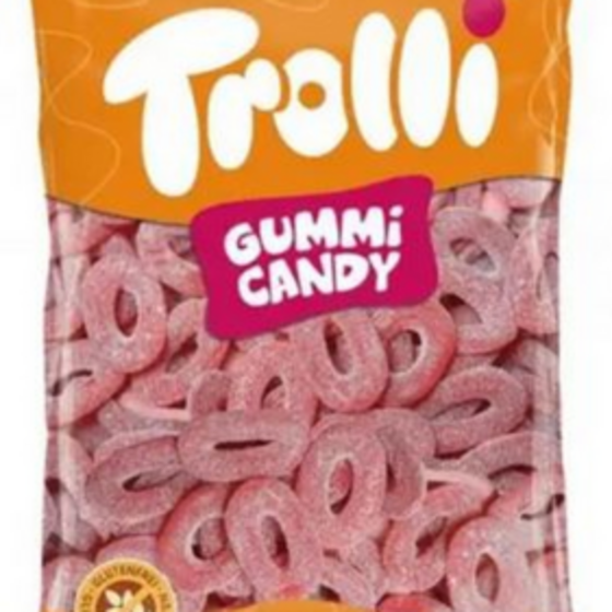 ANNEAUX MINI FRAISE TROLLI x 1KG