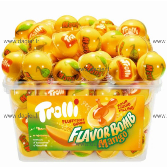 Trolli - FLAVOR BOMB MANGO TROLLI x 60 UNS