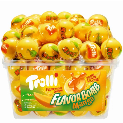 Trolli - FLAVOR BOMB MANGO TROLLI x 60 UNS