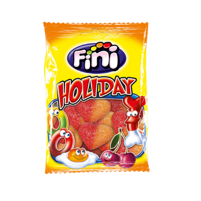 FINI - Coeur de pêche acide 90 gr x12