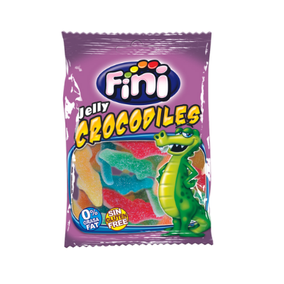 FINI - Crocodiles sucr 90 gr x12 uns