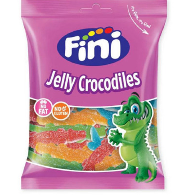 FINI - Crocodiles sucr� 90 gr x12 uns