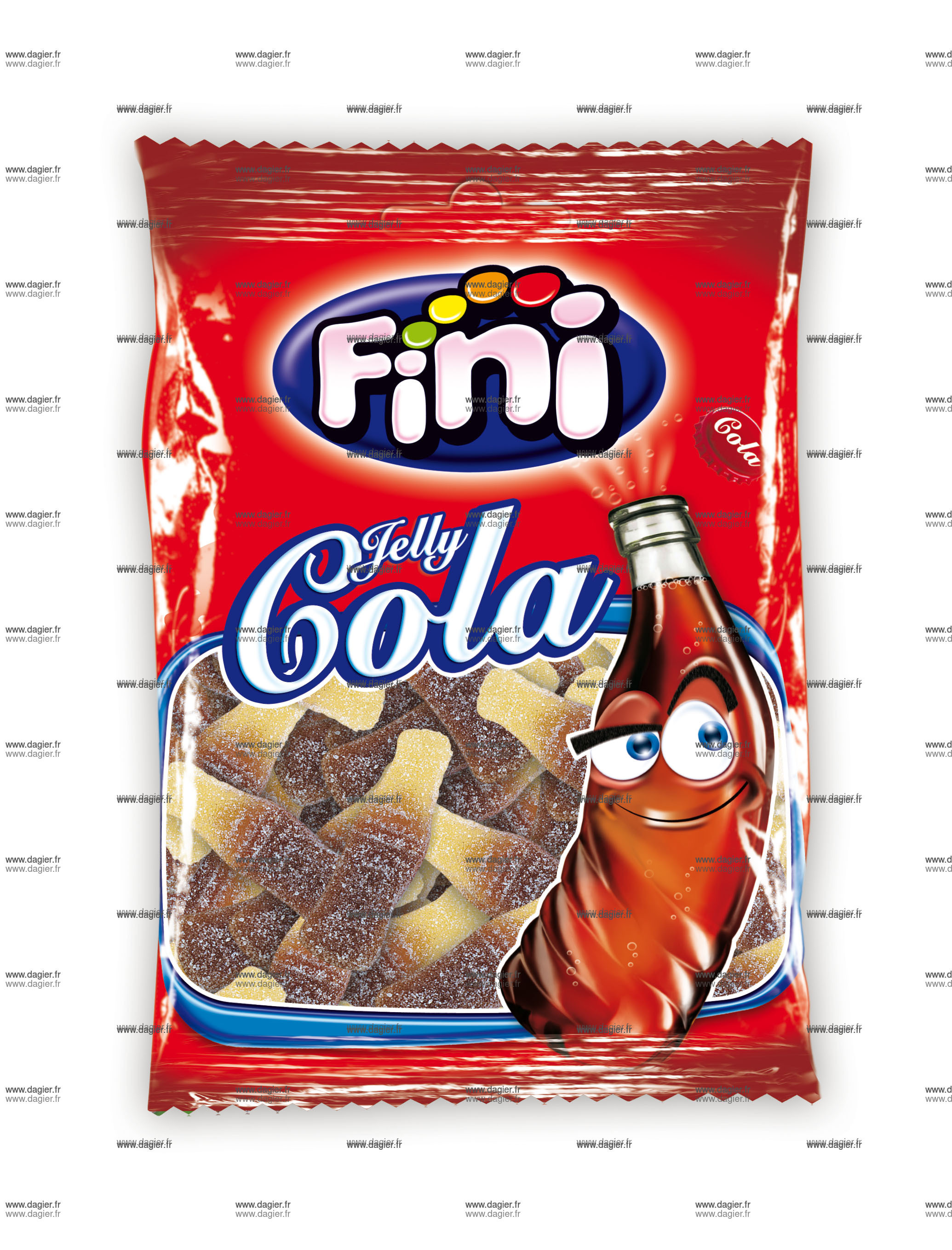 FINI - Bouteille cola acide 90 gr x12