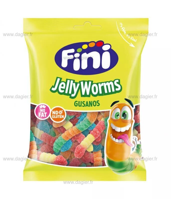 FINI -Vers de Terre  acide 90 gr x12 uns